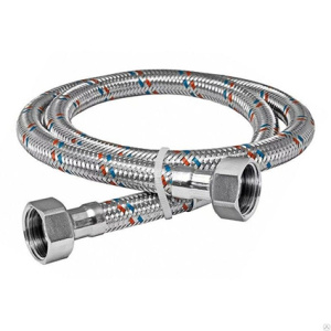 Подводка д/воды нерж. 50см в/в 26557