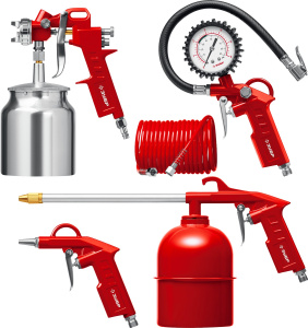 Набор пневмоинструмента универ. ЗУБР MS-5N 5пр. 06458-H5