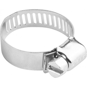 Хомуты оцинкованные ЗУБР просечная лента 12,7мм 19-44мм  37805-019-44-100