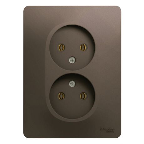 Розетка телевизионная GSL000891 TV шоколад в/рам.1дБ