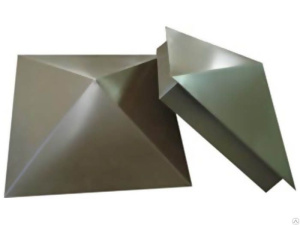 Зонт на столб 39*39 терракот