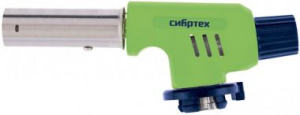 Горелка газовая с пьезоподжигом Сибртех 91420