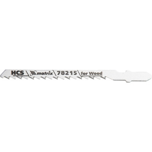 Полотно для эл. лобзика по дереву НСS T244D(3шт) 75*4мм Matrix 78215