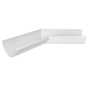 Угол желоба внутренний Д=125 (RR 20) белый