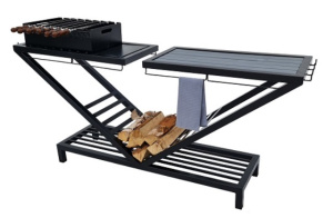 Мангал 40-Т1 (полочка керамогранит) 772