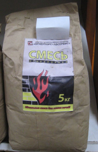 Смесь огнеупорная 5кг (Боровичи)