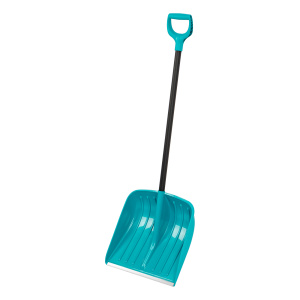 Лопата д/снега усиленная полипропилен 450х450х1355мм алюм.черенок Palisad 61678