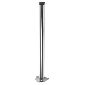 Опора д/стола регулируемая 60*820 хром