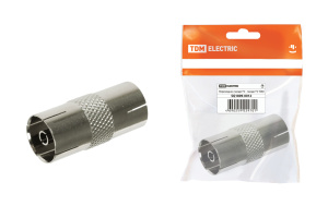 Переходник гнездо TV-гнездо TV (инд.уп) SQ1809-0012