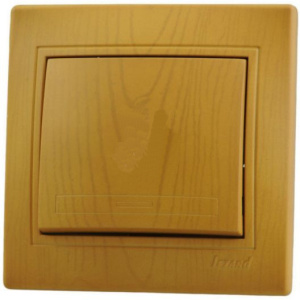 Выключатель 1-кл СП Мира ольха Lezard