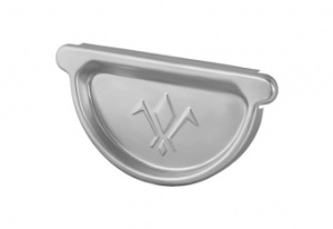 Заглушка универ. 125 (оцинк.) ASN