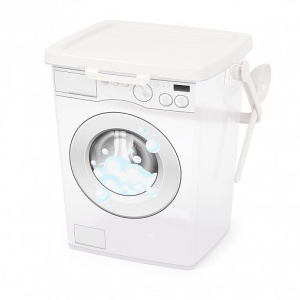 Ведро д/стирального порошка 5,5л крышка с замком М8621 263341