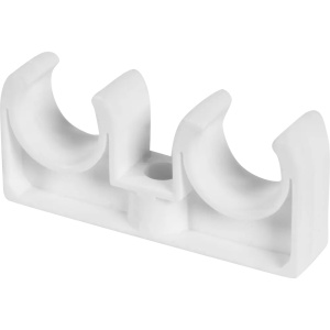 Крепление для м/пл трубы двойная 20мм 49312