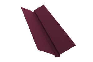 Ендова верхняя планка 2м темно-вишневая