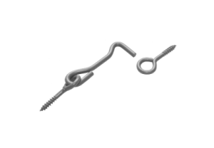 Крючок прутковый 105мм (серый металлик) Балаково