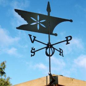 Флюгер Фигурный-3 золото