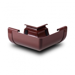 Угол желоба 90° VERAT коричневый  