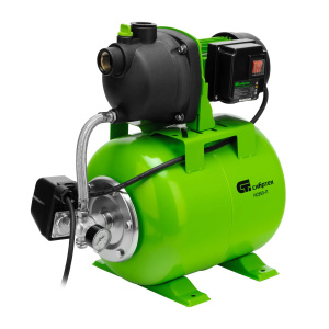 Насосная станция НС850-П 850 Вт напор 42м 3500л/ч ресивер 19 л Сибртех 97248