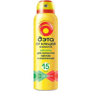 Аэрозоль ДЭТА от клещей и комаров (150мл)