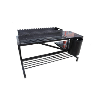 Мангал 44/3+2П-Т7 (полочка керамогранит) 1140