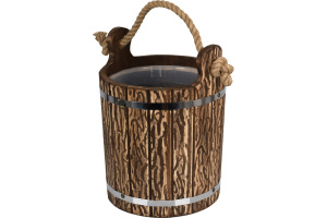 Ведро Банные штучки-33320 9л Состаренное липа 