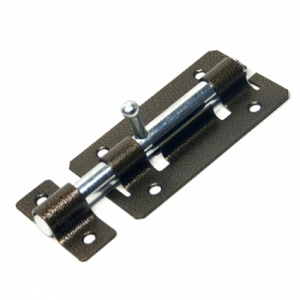 Задвижка дверная ЗД-01 145мм бронза  