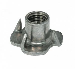 Гайка DIN 1624 М10 мебельная врезная (5шт)