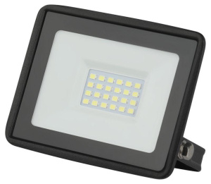Прожектор светодиодный ДО-30Вт 6500К 2400Лм IP65 черный 30w холодный LPR-023-0-65K-030