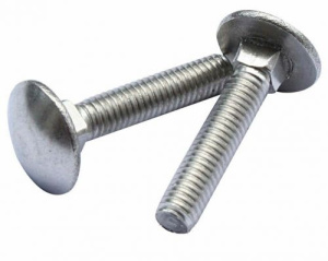 Болт 6х16 DIN 603 мебельный оцинк. (2шт)