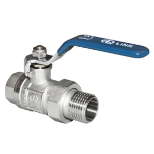 Кран шаровый 1.1/2" в/н ручка VG101205