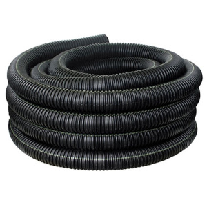 Труба гофр. двустенная. ПНД/ПВД d110мм черная SN6