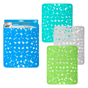 Коврик для раковины "камушки" 31х25см 4 цвета б/выбора цвета 76.14 / 59931