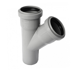 Тройник для вн. канализации 50/50/45° HT 60720