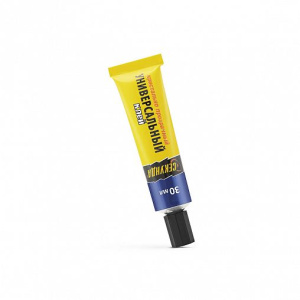 Клей универсальный кристально-прозрачный СЕКУНДА (30мл) 403-158