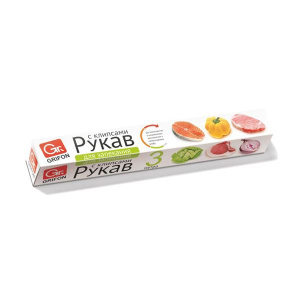 Рукав д/запекания 300мм*3м с зажимами