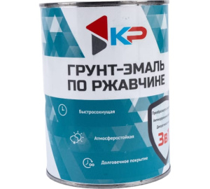 Грунт-эмаль 3в1 белая (0,9кг) КР