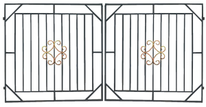 Ворота "Решетка" 1,5*3м, 2 столба