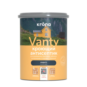 Антисептик кроющий KRONA VANTY индиго (0,75л)