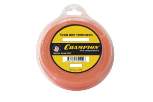 Леска д/трим. CHAMPION Sguare Twist DUO 2,4мм*12м витой квадрат С5057