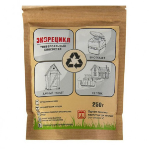 Биосостав Дачный Экорецикл 250г. д/выгребных ям и септиков 500452