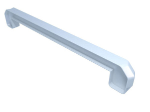 Заглушка ПВХ стыковочная белая 600мм (эркерная)