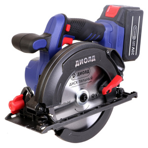 Пила дисковая аккумуляторная ДИОЛД АДП-20ЛИ-02 (с акк.и зар.устр.)