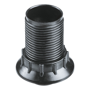 Патрон люстровый Е 14 карболит с кольцом черный 71609 / 24609