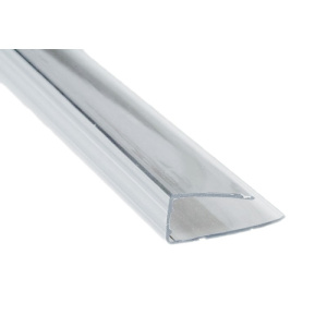 Профиль торцевой П 4мм L=2,1м (прозрачный)