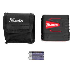 Уровень лазерный QBC RED Basic SET 10м красный луч батарейки MTX 35010