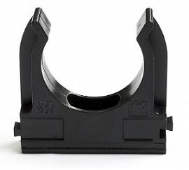 Крепеж-клипса д/трубы d16мм черная (02716ч)