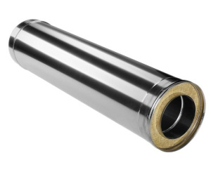 Труба-сэндвич 180/250мм 1м нерж. LAVA 