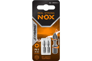 Бита torsion С6,3 Ph2-25 (2шт) карта STRONG 336225-2