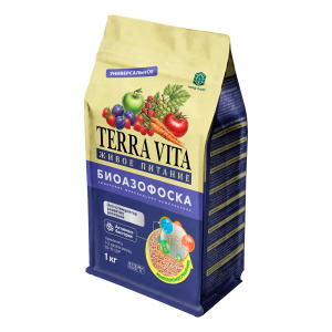 Биоазофоска TERRA VITA удобрение минеральное комплексное (1кг)