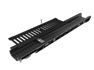 Решетка водоприемная РВ-10.13,6.50-щелевая чугунная (506)